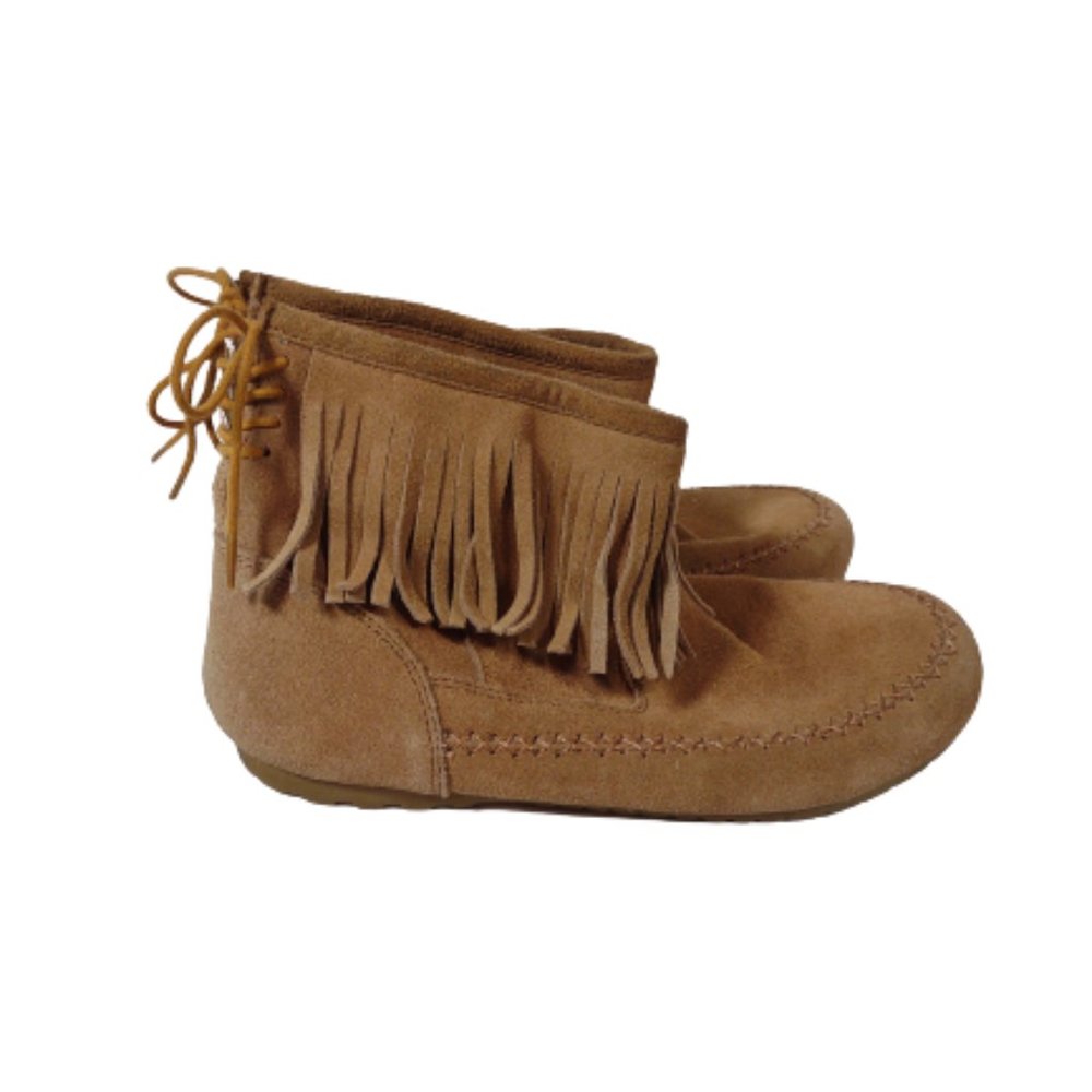 Makalu Canyon Moccasin Boots Women's size 6M Suede Brown - Picture 3 of 8